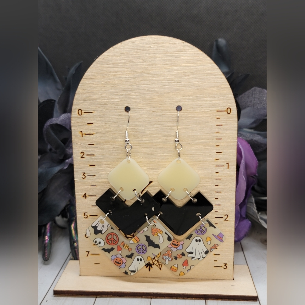 Retro Halloween Earrings